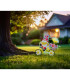 Solarleuchte Outdoor Lighting Colorful IP44 Gnome On A Bicycle With Flowers 20x LED 3000K-7