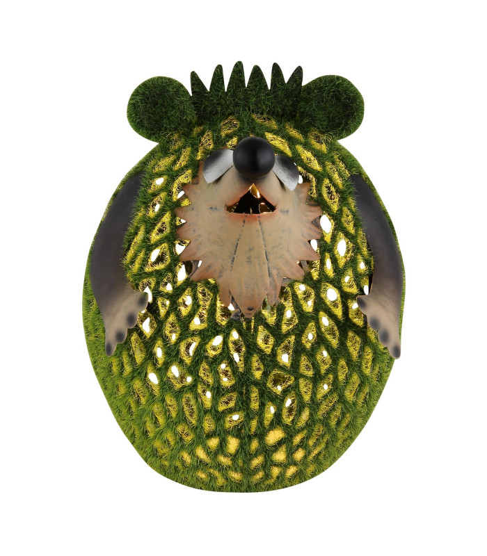 Solarleuchte Outdoor Lighting Brown IP44 Hedgehog LED 3000K-3
