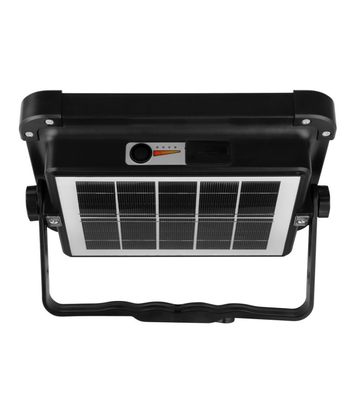 Solarleuchte Outdoor Lighting Black IP44 Clear Glass Shade LED Dimmable 4000K-4