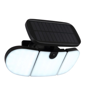 Solarleuchte PIR Outdoor Lighting Matt Black IP44 LED 6500K-1