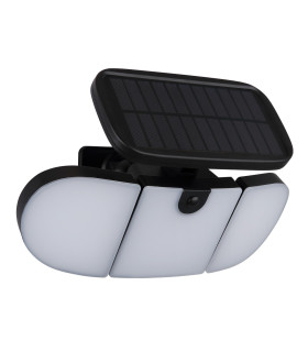 Solarleuchte PIR Outdoor Lighting Matt Black IP44 LED 6500K-2