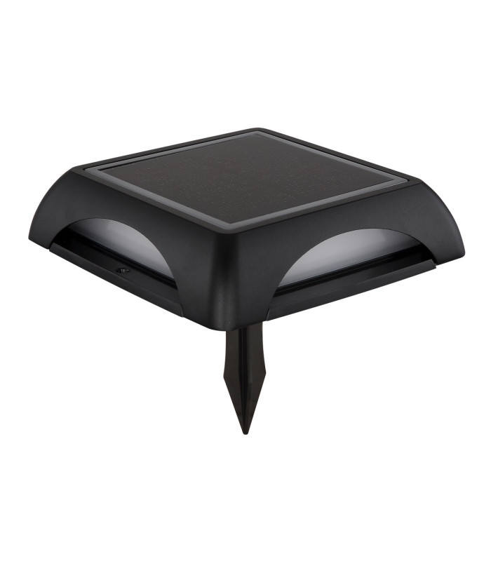 Solarleuchte Square Outdoor Spike Matt Black IP65 LED 3000K-2