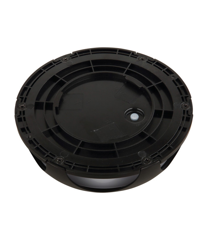 Solarleuchte Round Outdoor Spike Matt Black IP65 LED 3000K-3