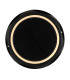 Solarleuchte Round Outdoor Spike Matt Black IP65 LED 3000K-5