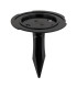 Solarleuchte Round Outdoor Spike Matt Black IP65 LED 3000K-6