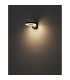 Solarleuchte Outdoor Modern Wall Lamp Matt Black IP44 LED 4000K-5