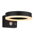 Solarleuchte Outdoor Modern Wall Lamp Matt Black IP44 LED 3000K-1