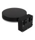Solarleuchte Outdoor Modern Wall Lamp Matt Black IP44 LED 3000K-4