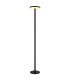 Solarleuchte LED Integrated Floor Lamp Matt Black IP54 LED 1800-3000K Touch Dimmer-1
