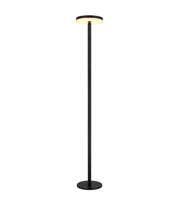 Solarleuchte LED Integrated Floor Lamp Matt Black IP54 LED 1800-3000K Touch Dimmer-1