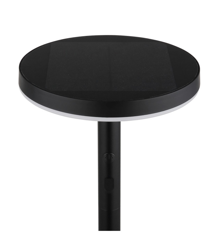 Solarleuchte LED Integrated Floor Lamp Matt Black IP54 LED 1800-3000K Touch Dimmer-3