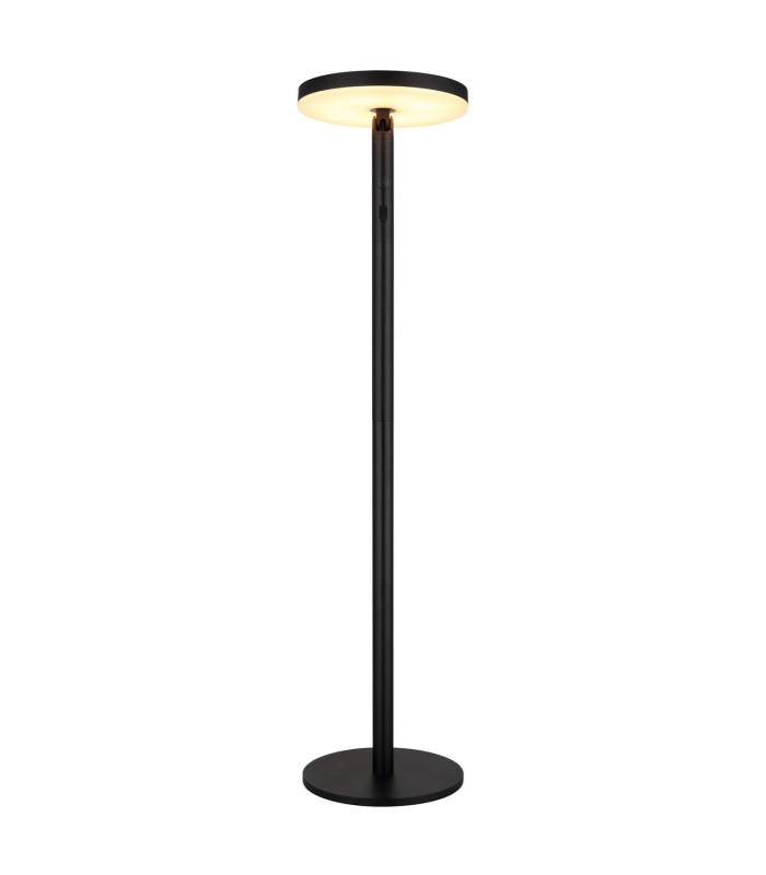 Solarleuchte LED Integrated Floor Lamp Matt Black IP54 LED 1800-3000K Touch Dimmer-5