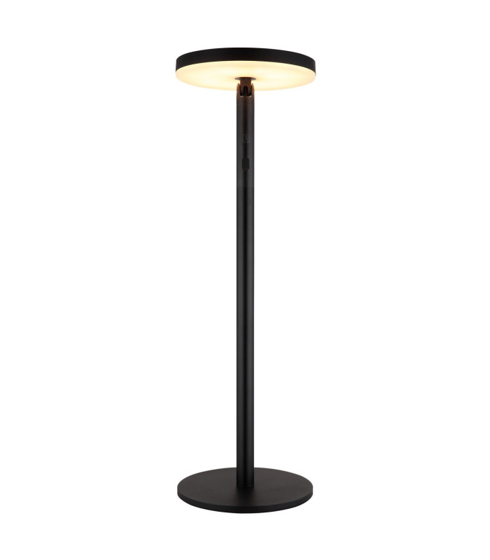 Solarleuchte LED Integrated Floor Lamp Matt Black IP54 LED 1800-3000K Touch Dimmer-6