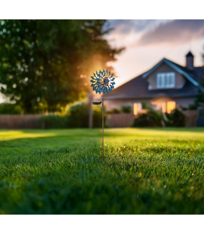 Solarleuchte II Outdoor Portable Lamp Gold Colours Antique IP44 LED 3000K-8