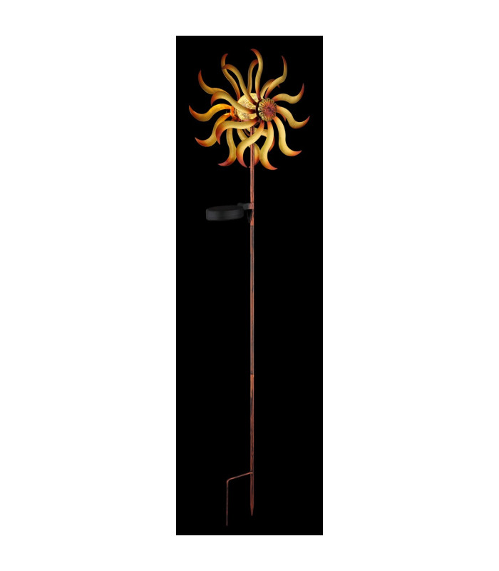 Solarleuchte III Outdoor Portable Lamp Gold Colours Antique IP44 LED 3000K-5