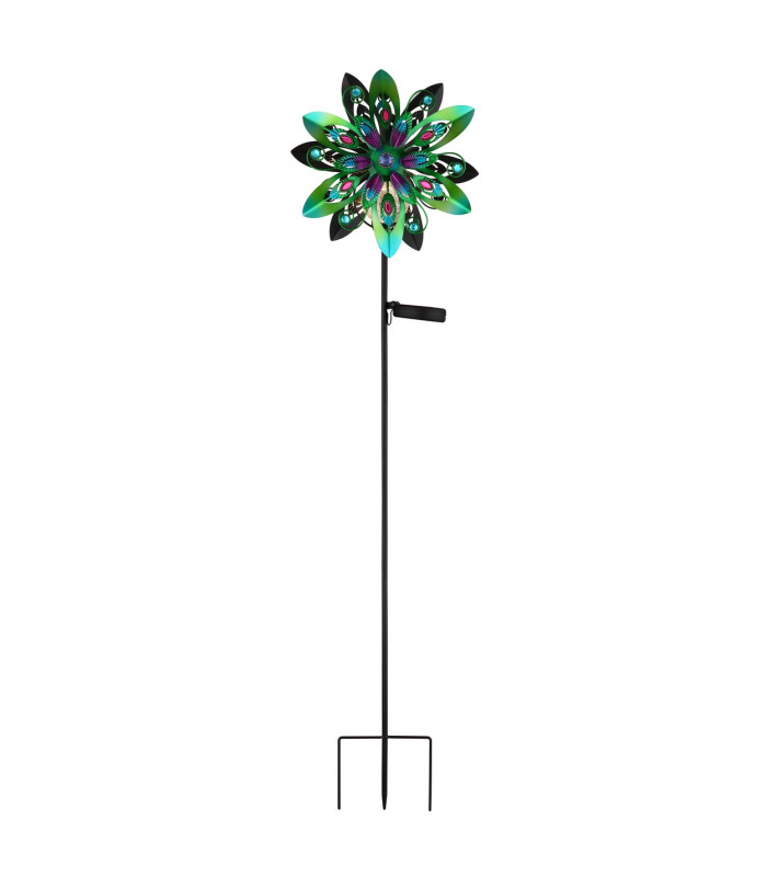 Solarleuchte Outdoor Portable Lamp Colorful IP44 Ball Clear Glass Shade LED 3000K-3