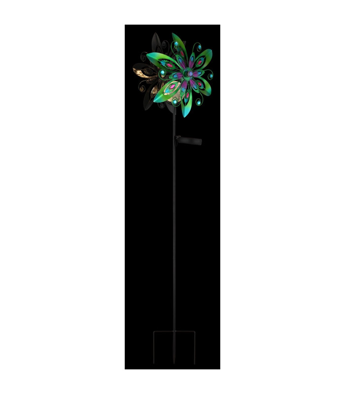 Solarleuchte Outdoor Portable Lamp Colorful IP44 Ball Clear Glass Shade LED 3000K-5