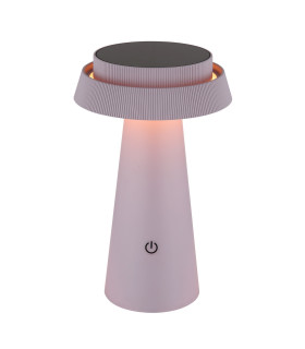 Solarleuchte Outdoor Portable Lamp Pink Matt IP54 LED Dimmable 1800-3000K Touch Dimmer-1