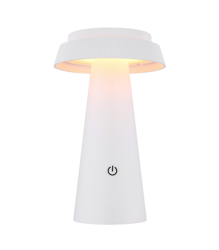 Solarleuchte Outdoor Portable Lamp White Matt IP54 LED Dimmable 1800-3000K Touch Dimmer-3