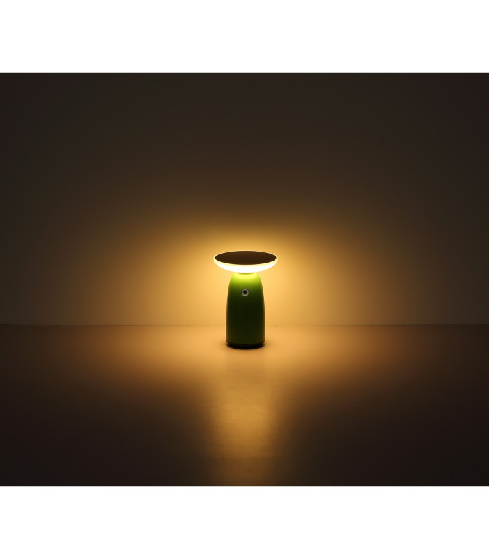 Solarleuchte Outdoor Portable Lamp Green Matt IP54 LED Dimmable 3000K Touch Dimmer-5