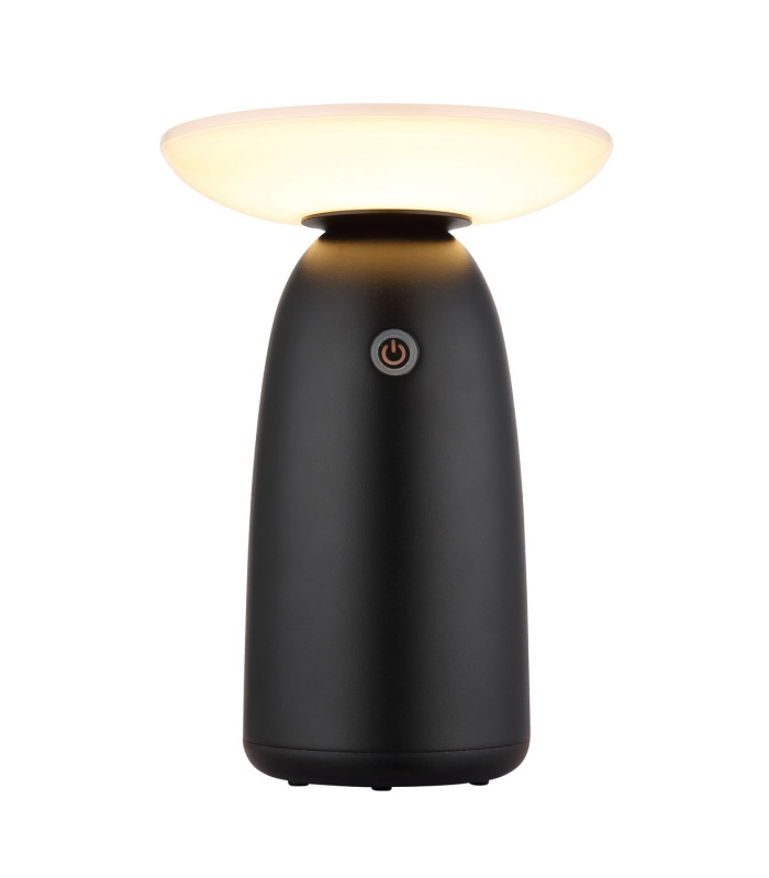Solarleuchte Outdoor Portable Lamp Matt Black IP54 LED Dimmable 3000K Touch Dimmer-3