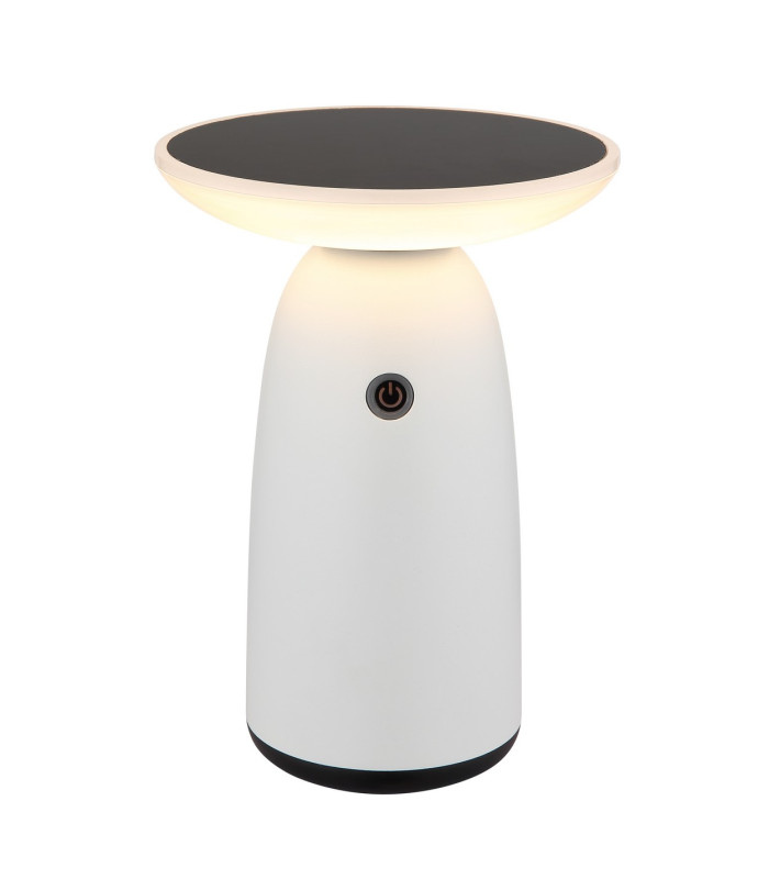 Solarleuchte Outdoor Portable Lamp White Matt IP54 LED Dimmable 3000K Touch Dimmer-1