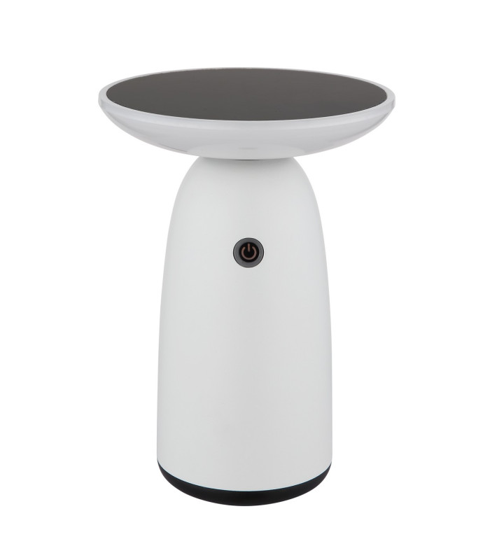 Solarleuchte Outdoor Portable Lamp White Matt IP54 LED Dimmable 3000K Touch Dimmer-2