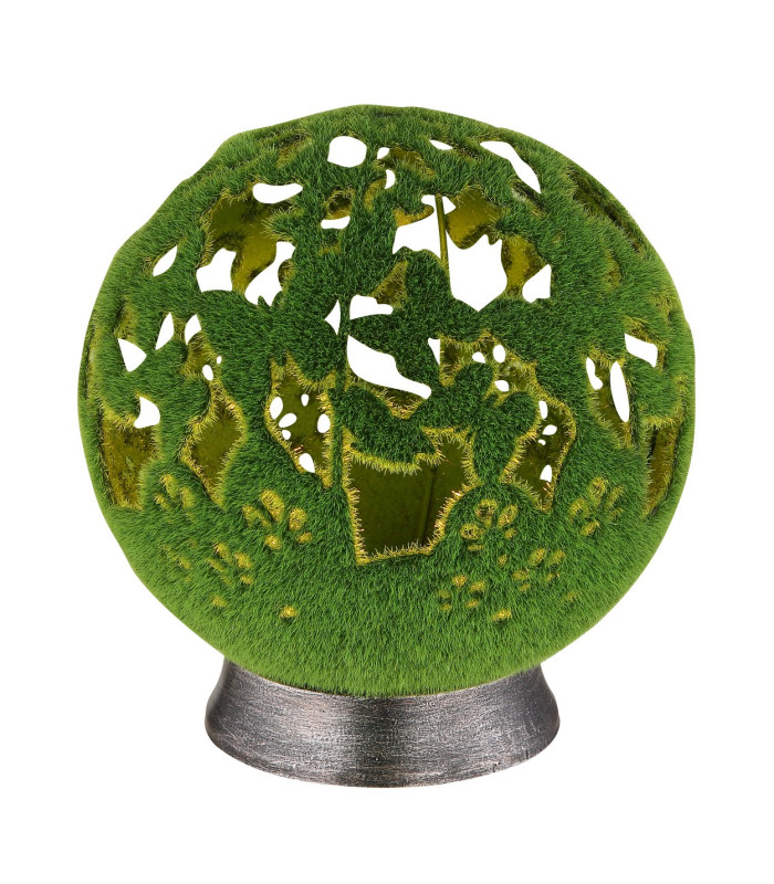Solarleuchte Outdoor Portable Lamp Silver Grey IP44 LED 3000K-1