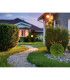 Solarleuchte Outdoor Portable Lamp Silver Grey IP44 LED 3000K-6