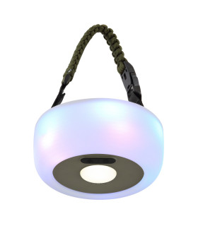 Solarleuchte Outdoor Portable Lamp Green IP65 1x RGB LED 4300K-1