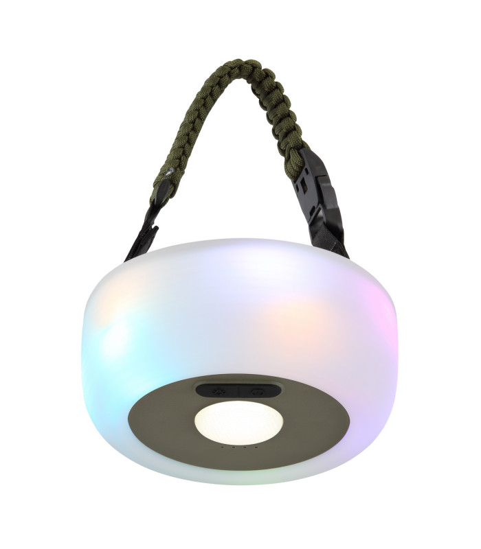Solarleuchte Outdoor Portable Lamp Green IP65 1x RGB LED 4300K-5