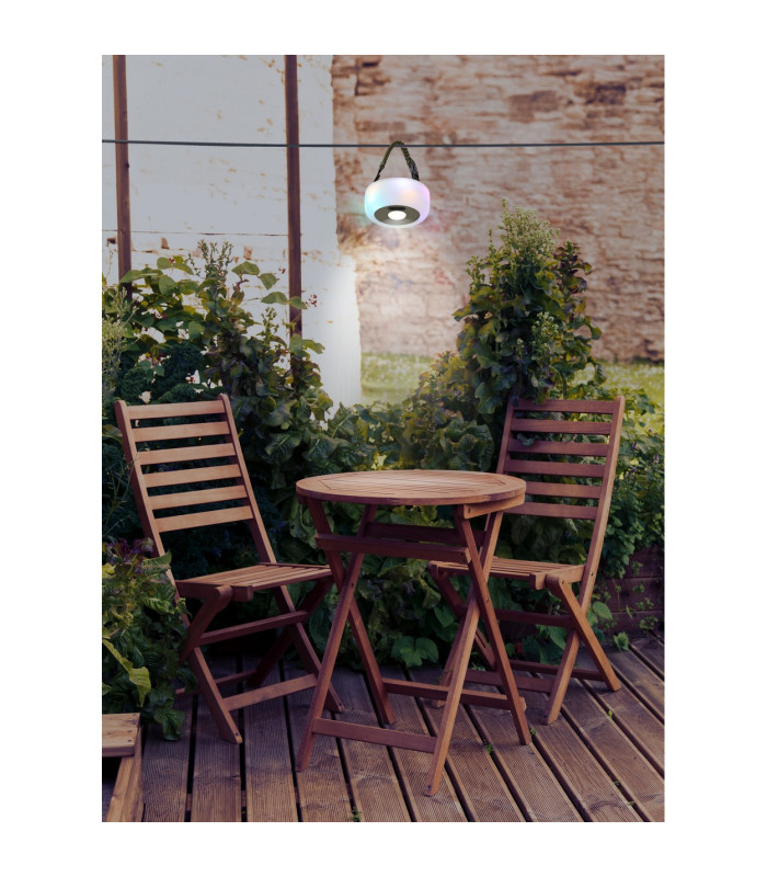 Solarleuchte Outdoor Portable Lamp Green IP65 1x RGB LED 4300K-16