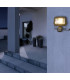Solarleuchte PIR Outdoor Flood Light Black IP44 LED 2700K Dawn Dusk Sensor-4