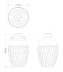 Stream Table Lamp Anthracite IP65 LED-5