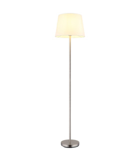 Joris Floor Lamp with Tapered Shade Nickel Matt 1x E27-1