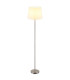 Joris Floor Lamp with Tapered Shade Nickel Matt 1x E27-3