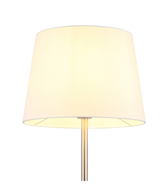 Joris Floor Lamp with Tapered Shade Nickel Matt 1x E27-4