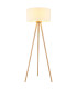 Stabilo Tripod Floor Lamp Brown 1x E27-1