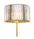Run Floor Lamp with Shade Wood Look K5 Crystals Smoke Colored 1x E27-4