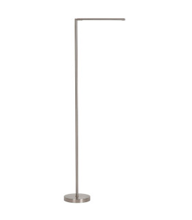 Carlo LED Integrated Floor Lamp Nickel Matt LED Dimmable 3000K Touch Dimmer-1