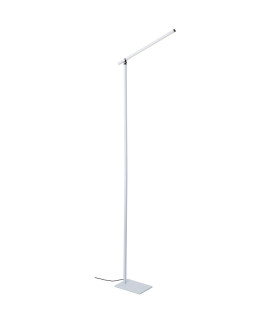 Marek LED Integrated Floor Lamp White Glossy LED 3000K