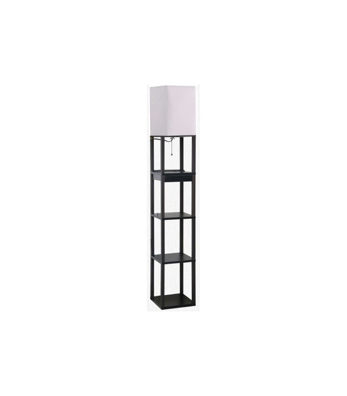 Regina Floor Lamp Black 1x E27
