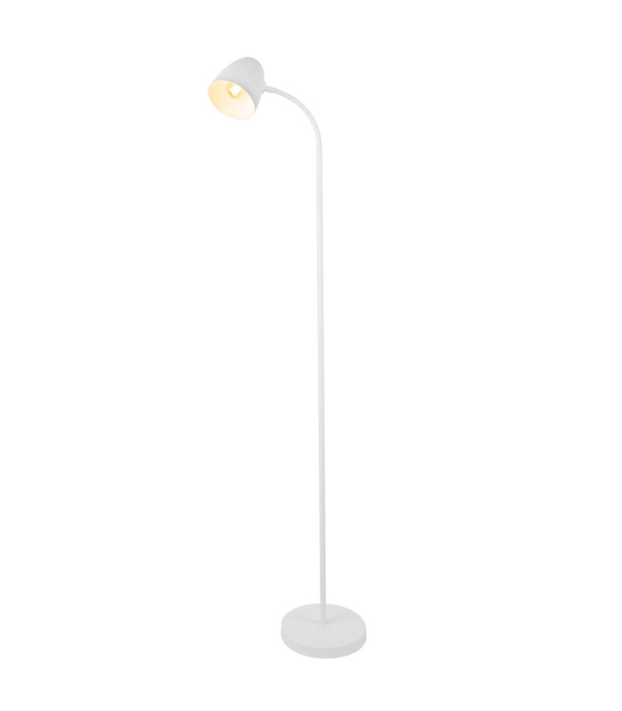 Jason Task Floor Lamp White 1x E14-1