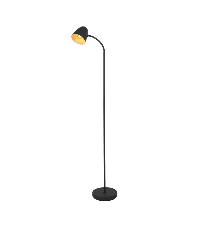Jason Task Floor Lamp Black 1x E14-1