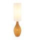 Anko Floor Lamp Brown Rattan-Look 2x E27-1