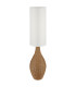 Anko Floor Lamp Brown Rattan-Look 2x E27-2