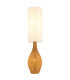 Anko Floor Lamp Brown Rattan-Look 2x E27-3