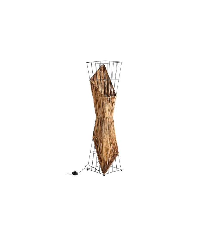 Rinca Floor Lamp Matt Black 2x E27-1