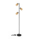 Mali Multi Arm Floor Lamp Matt Black 3x E14-5