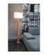 Gump Floor Lamp with Shade Wood Look Light 1x E27-3